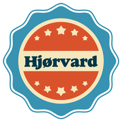 Hjørvard labels logo