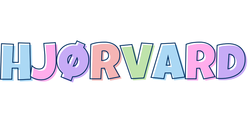 Hjørvard pastel logo