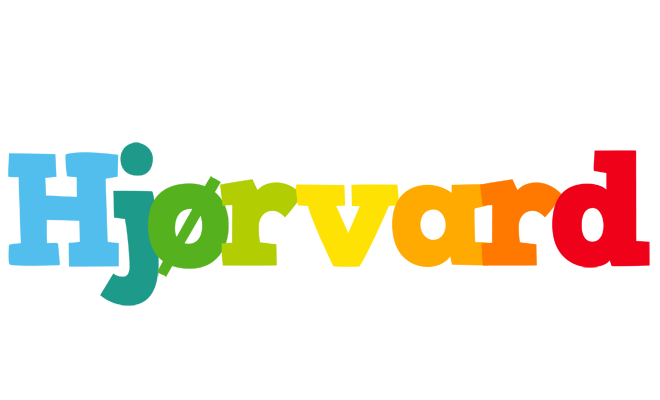 Hjørvard rainbows logo