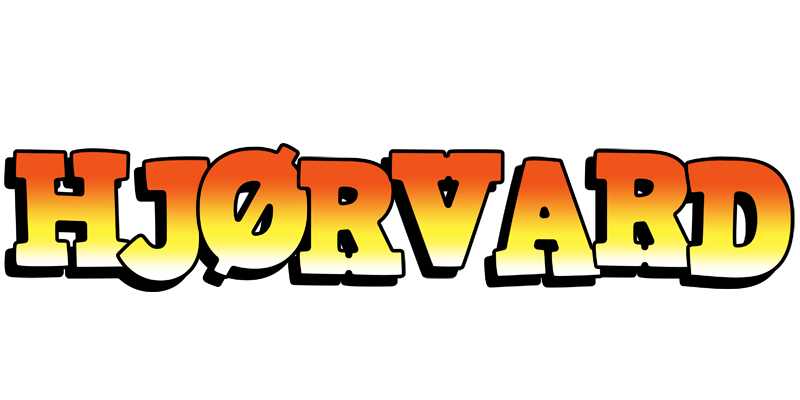 Hjørvard sunset logo