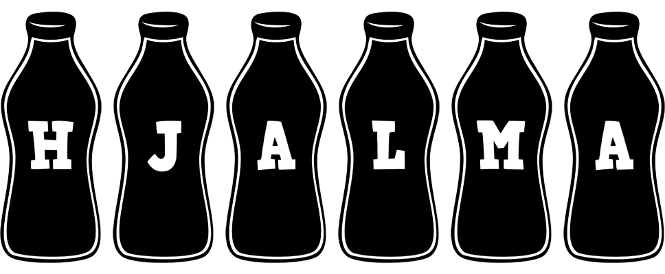Hjalma bottle logo