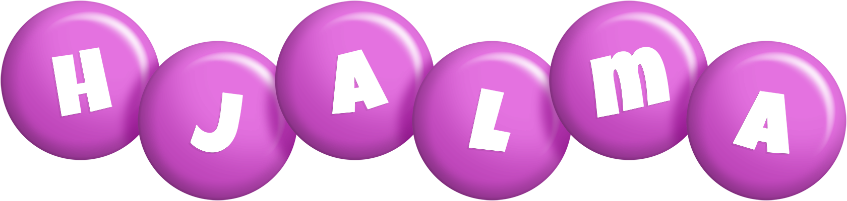 Hjalma candy-purple logo