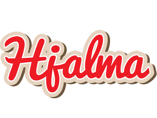 Hjalma chocolate logo