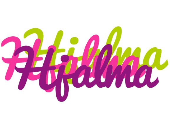 Hjalma flowers logo
