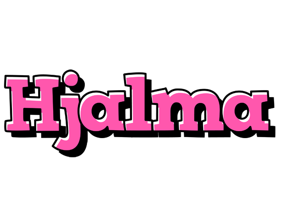 Hjalma girlish logo