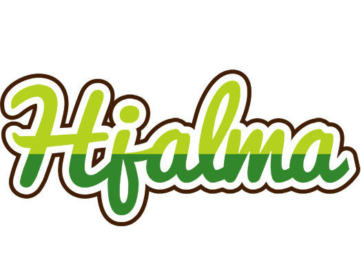 Hjalma golfing logo