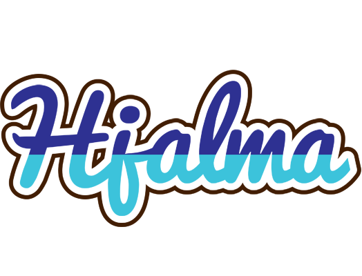 Hjalma raining logo