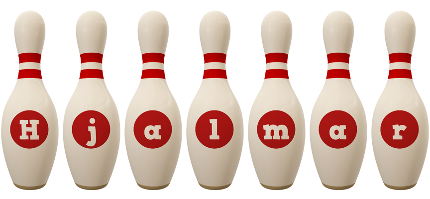Hjalmar bowling-pin logo
