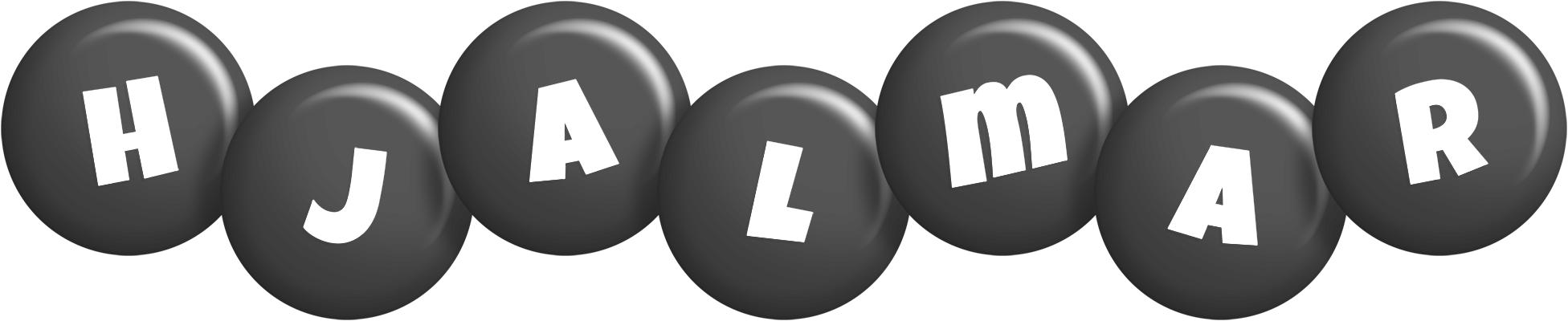 Hjalmar candy-black logo