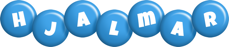 Hjalmar candy-blue logo