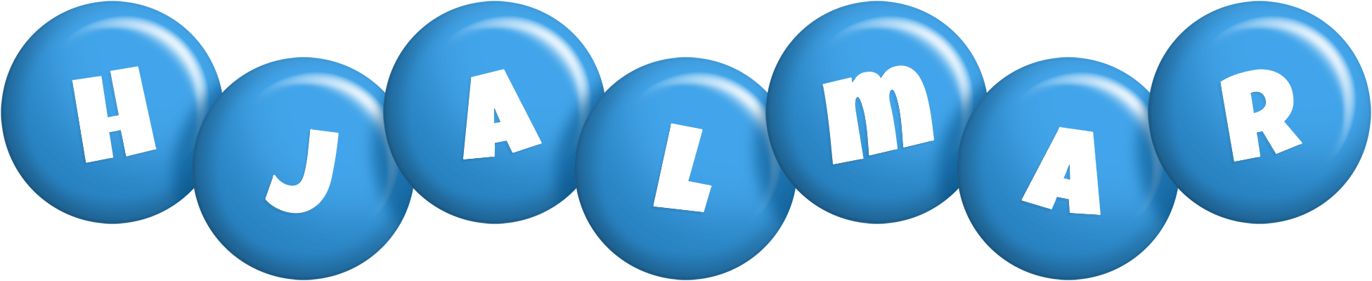 Hjalmar candy-blue logo