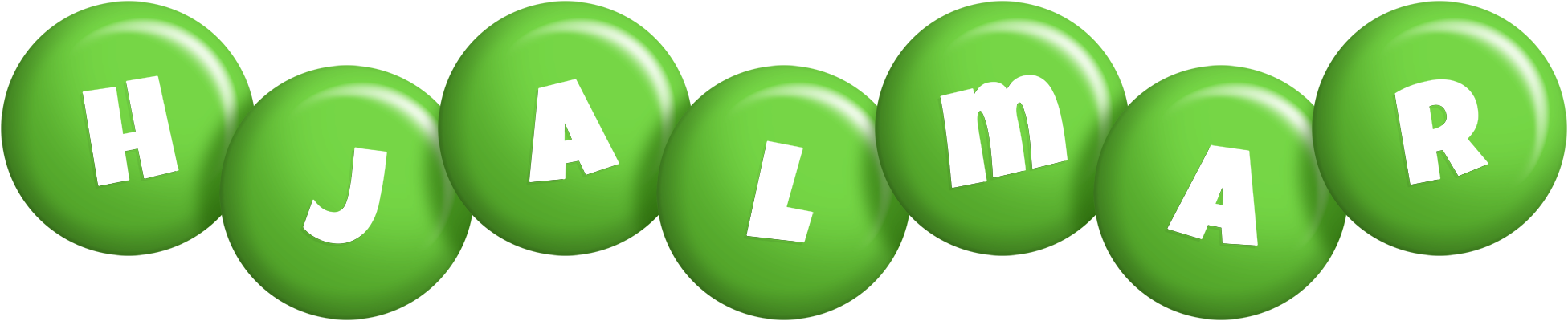 Hjalmar candy-green logo