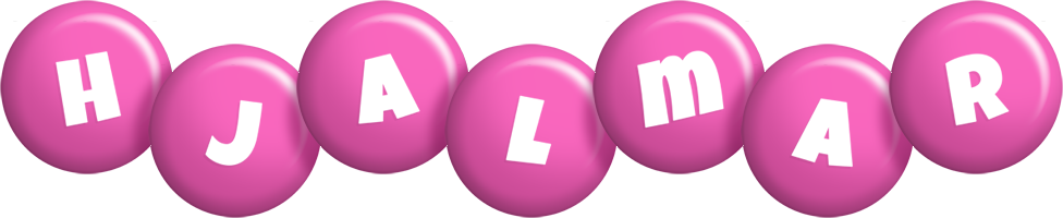 Hjalmar candy-pink logo