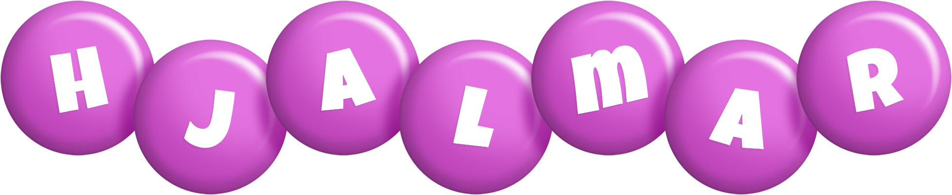 Hjalmar candy-purple logo