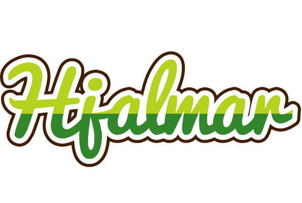 Hjalmar golfing logo