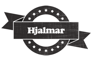 Hjalmar grunge logo