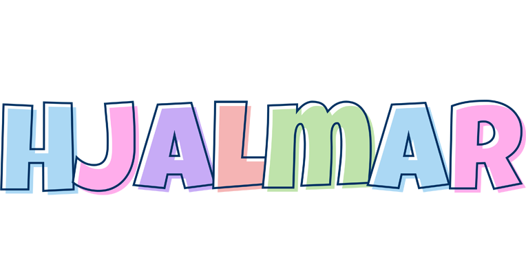 Hjalmar pastel logo