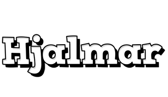 Hjalmar snowing logo