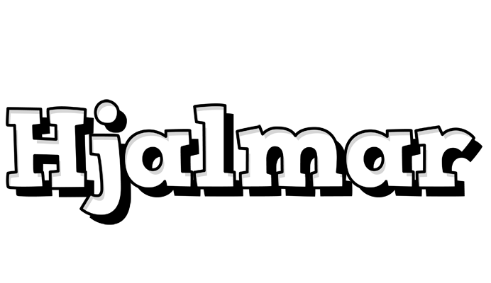 Hjalmar snowing logo