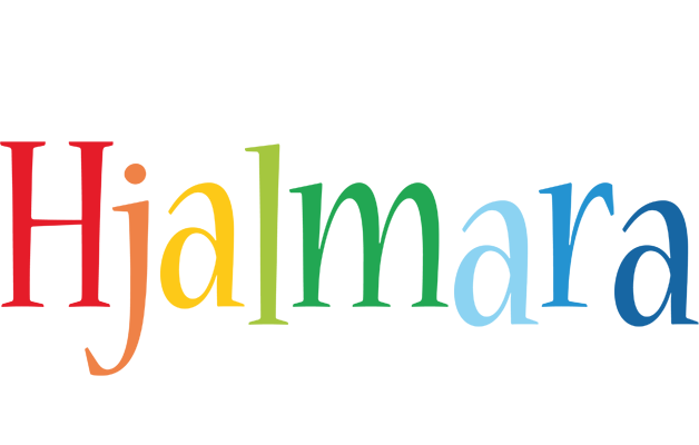 Hjalmara birthday logo