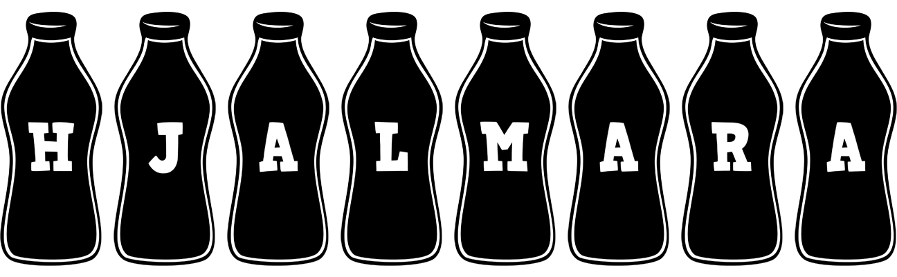 Hjalmara bottle logo