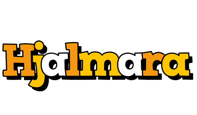 Hjalmara cartoon logo