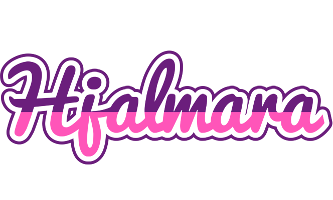 Hjalmara cheerful logo