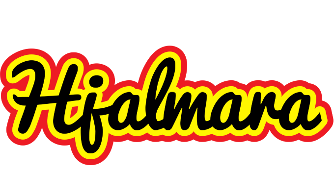 Hjalmara flaming logo
