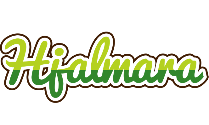 Hjalmara golfing logo