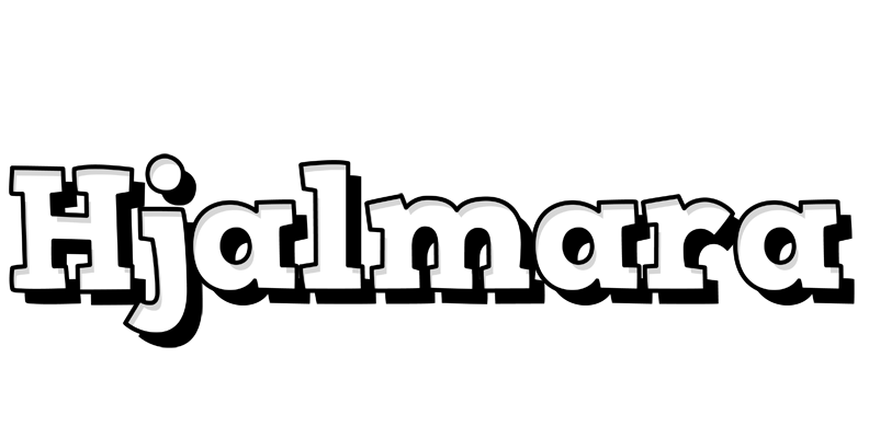 Hjalmara snowing logo