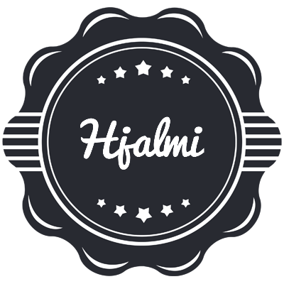 Hjalmi badge logo