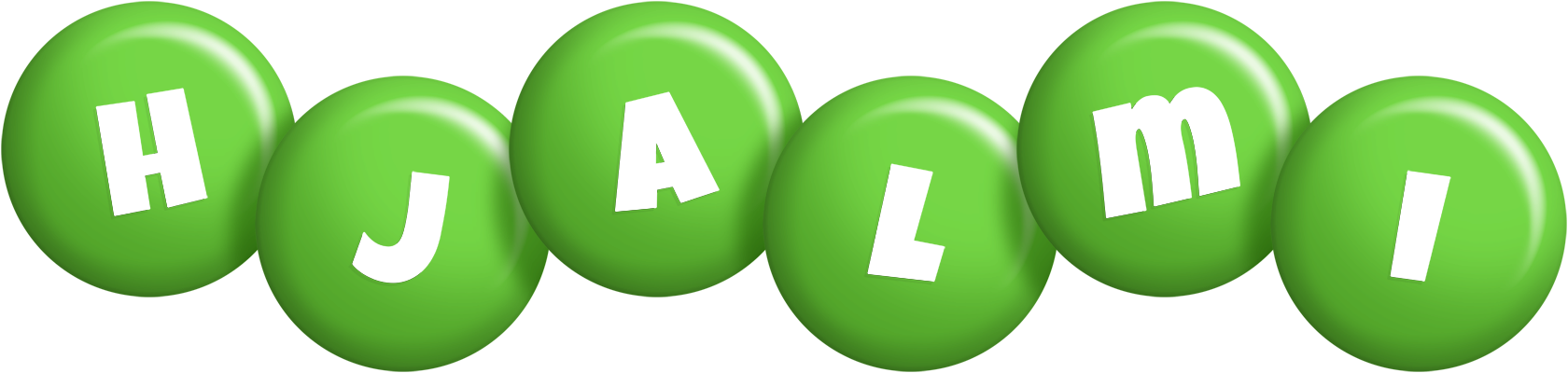 Hjalmi candy-green logo