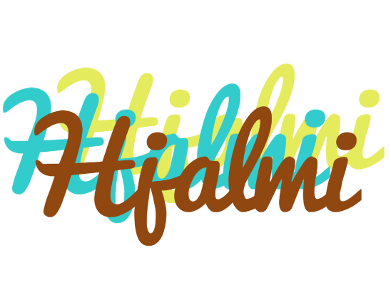 Hjalmi cupcake logo