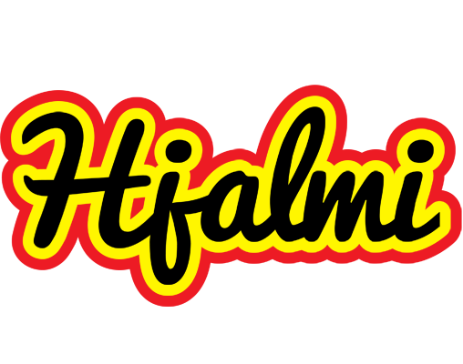 Hjalmi flaming logo
