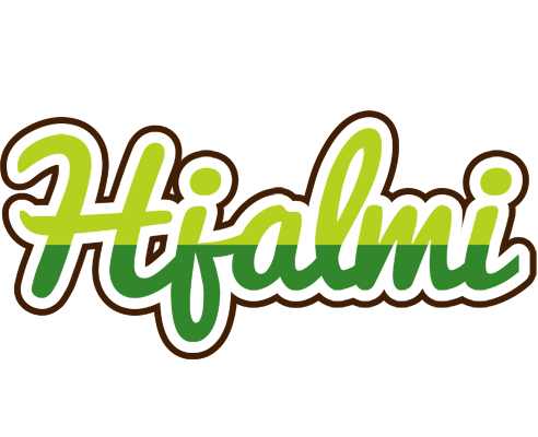 Hjalmi golfing logo
