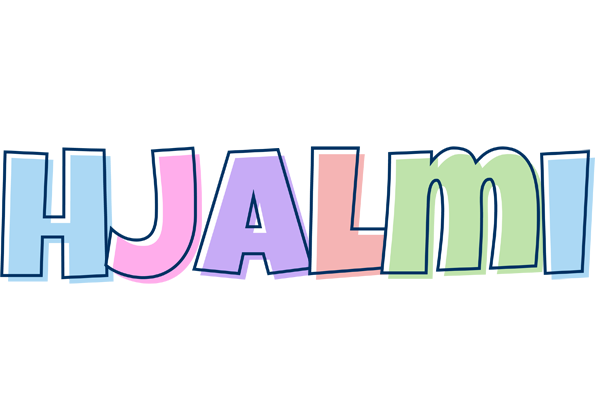 Hjalmi pastel logo