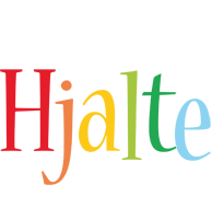 Hjalte birthday logo