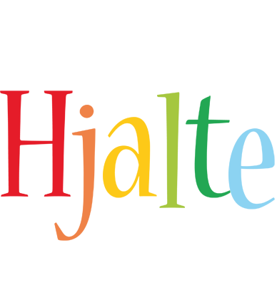 Hjalte birthday logo