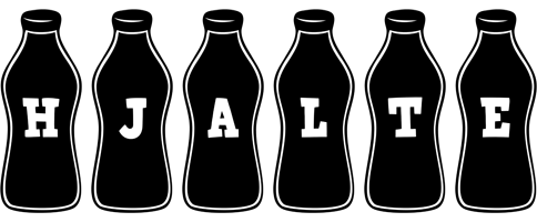 Hjalte bottle logo