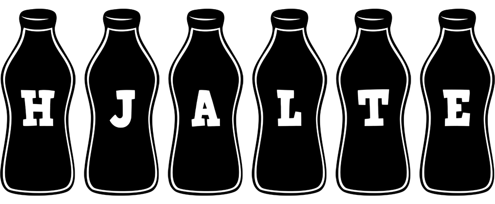 Hjalte bottle logo