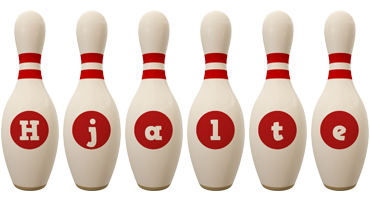 Hjalte bowling-pin logo