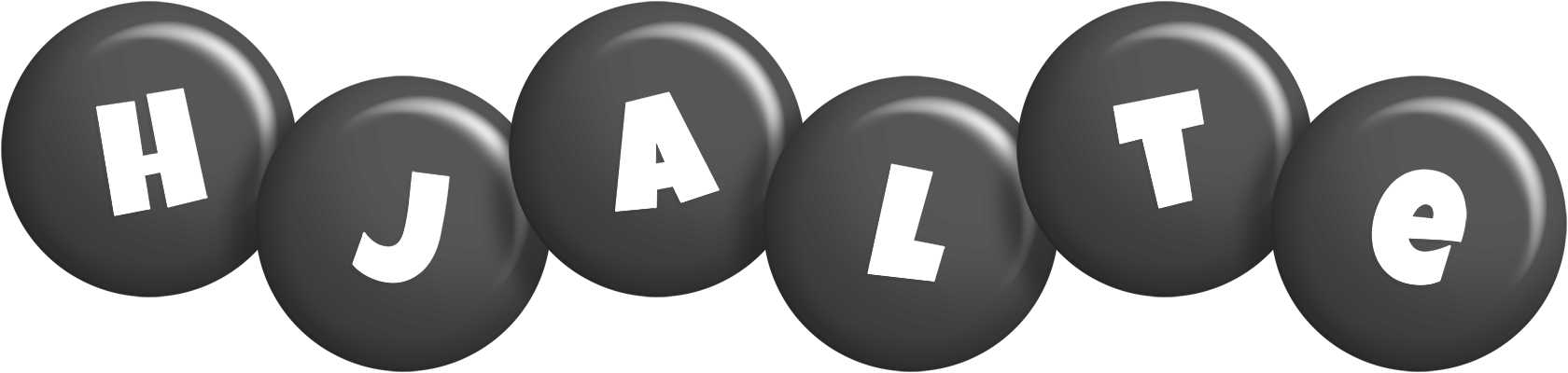 Hjalte candy-black logo