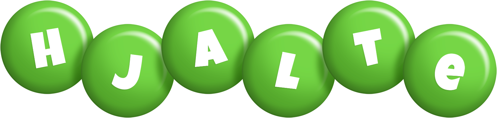 Hjalte candy-green logo