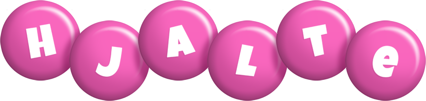 Hjalte candy-pink logo