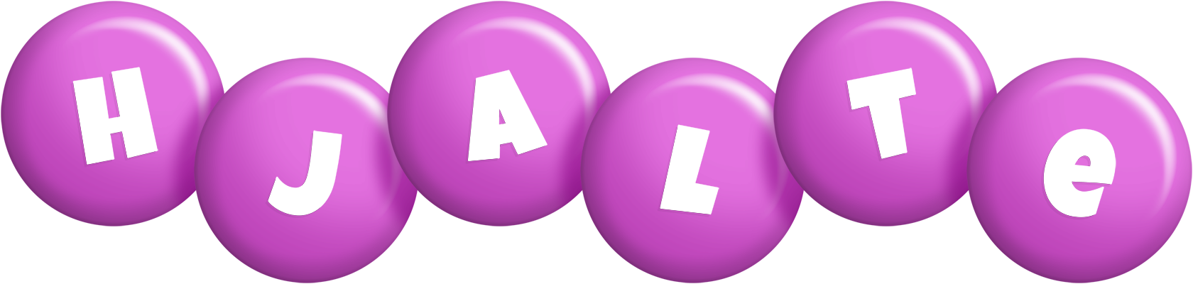 Hjalte candy-purple logo