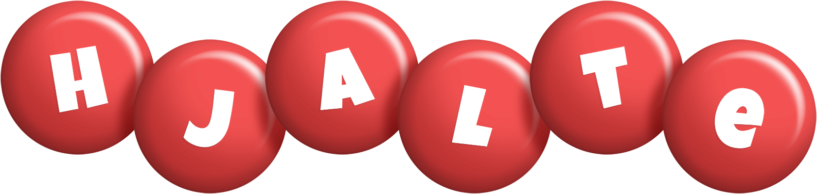 Hjalte candy-red logo