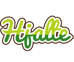 Hjalte golfing logo