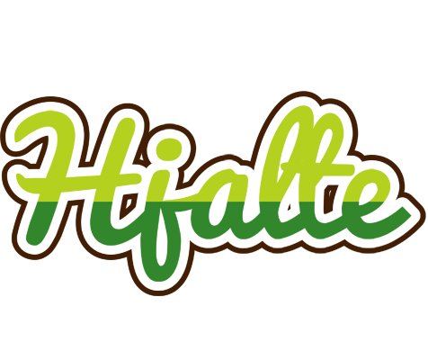 Hjalte golfing logo