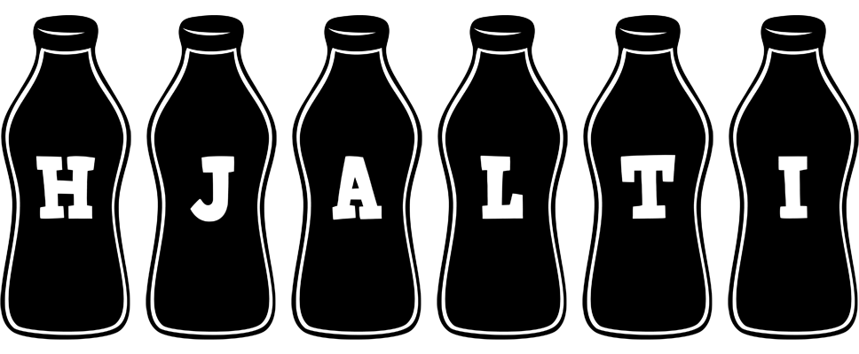 Hjalti bottle logo