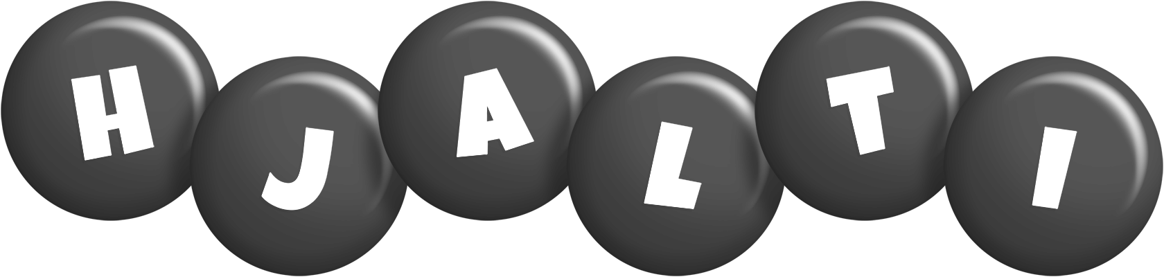 Hjalti candy-black logo